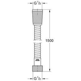 Grohe Relexaflex 28143LS0 Душевой шланг металлический
