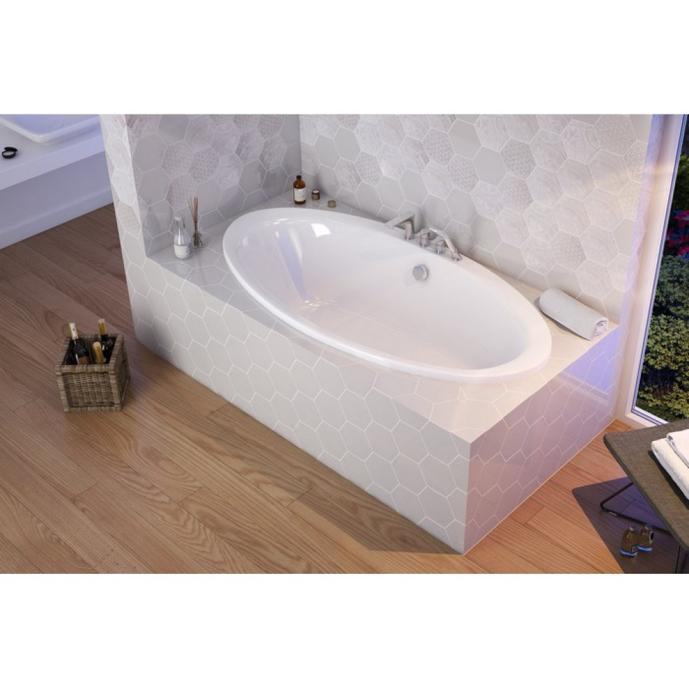 Акриловая ванна 190x95,5 Excellent (WAEX.LUM19WH), овальная