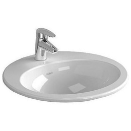 Раковина встраиваемая сверху 42,5 см Vitra S20 (5466B003-0001) белый
