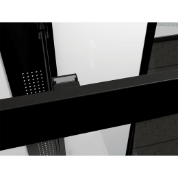 Фото Душевая кабина 110xx217 Black&White (G8708) акрил, Поддон низкий