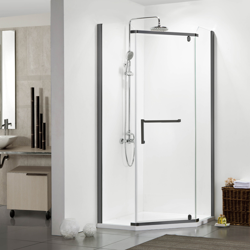 Душевое ограждение Azario Edmonton (AZ-NNC3231-1 900 BLACK)