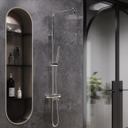Душевая система с термостатом Damixa Scandinavian Pure (936810000) хром