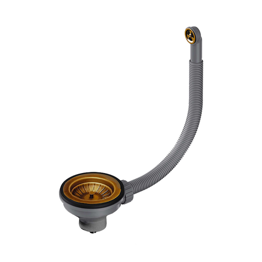 Перелив и выпуск со стоп-вентилем Omoikiri D-01-AB022 (4996529)