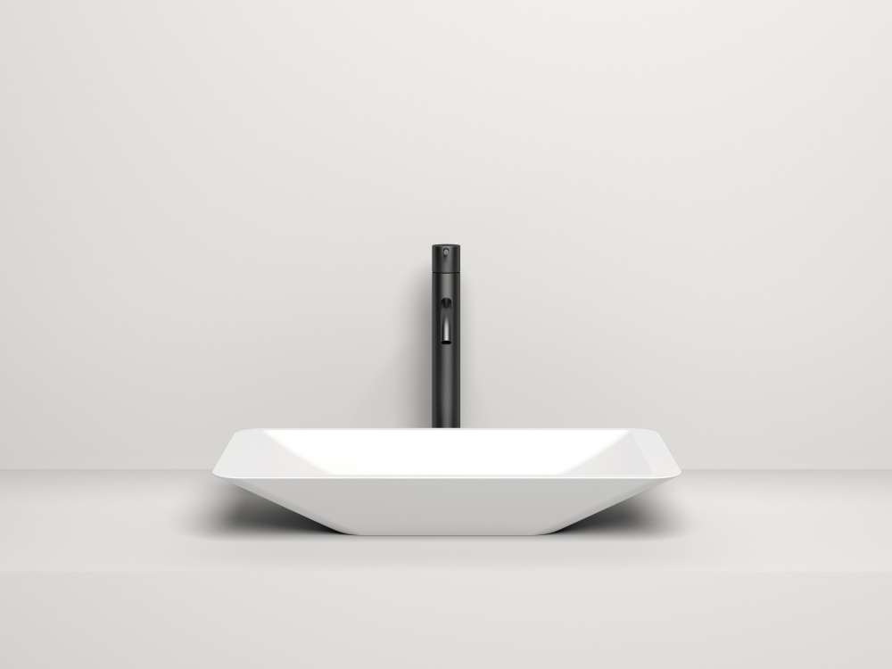 Фото Раковина накладная Salini Callista (1101107GRF)