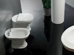 Фото Биде напольное Hatria Dolcevita (Y0EU01) белый