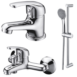 Фото Набор смесителей WasserKraft A31011 для ванной комнаты