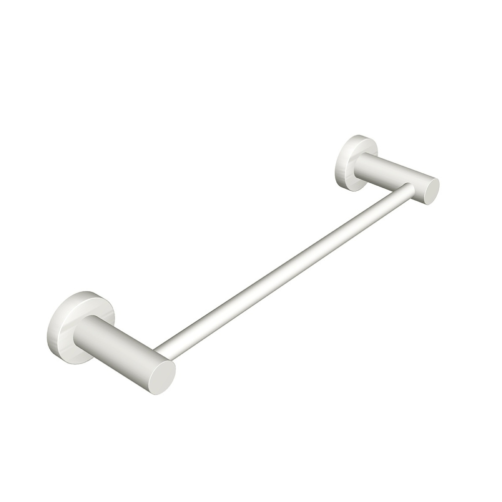 Colombo Design PLUS W4909.BM - Металлический держатель для полотенца 33,5 см (матовый белый)