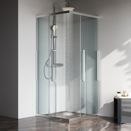 Душевой уголок 90х90 Am.Pm Func (W84G-403-9090-МТ) прозрачный