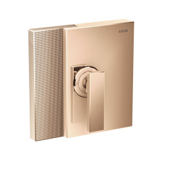 Фото Axor Edge 46651300 Встраиваемый смеситель для душа, на 1 источник (внешняя часть), алмазн. огранка, 