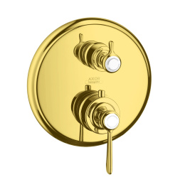 AXOR Montreux 16801990 Термостатический смеситель для душа (полированное золото)