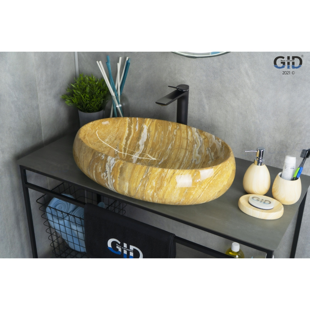Раковина накладная Gid Mnc164