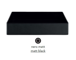 Раковина накладная 75 см ArtCeram Scalino (SCL004 17 00) черный