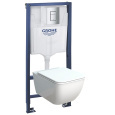 Инсталяция Grohe Rapid SL Vigente (39201002) белый, безободковый, микролифт