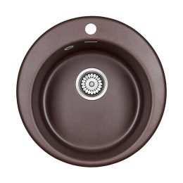 Фото Мойка кухонная 48x48 Paulmark Gelegen  (PM404800-CO) кофе