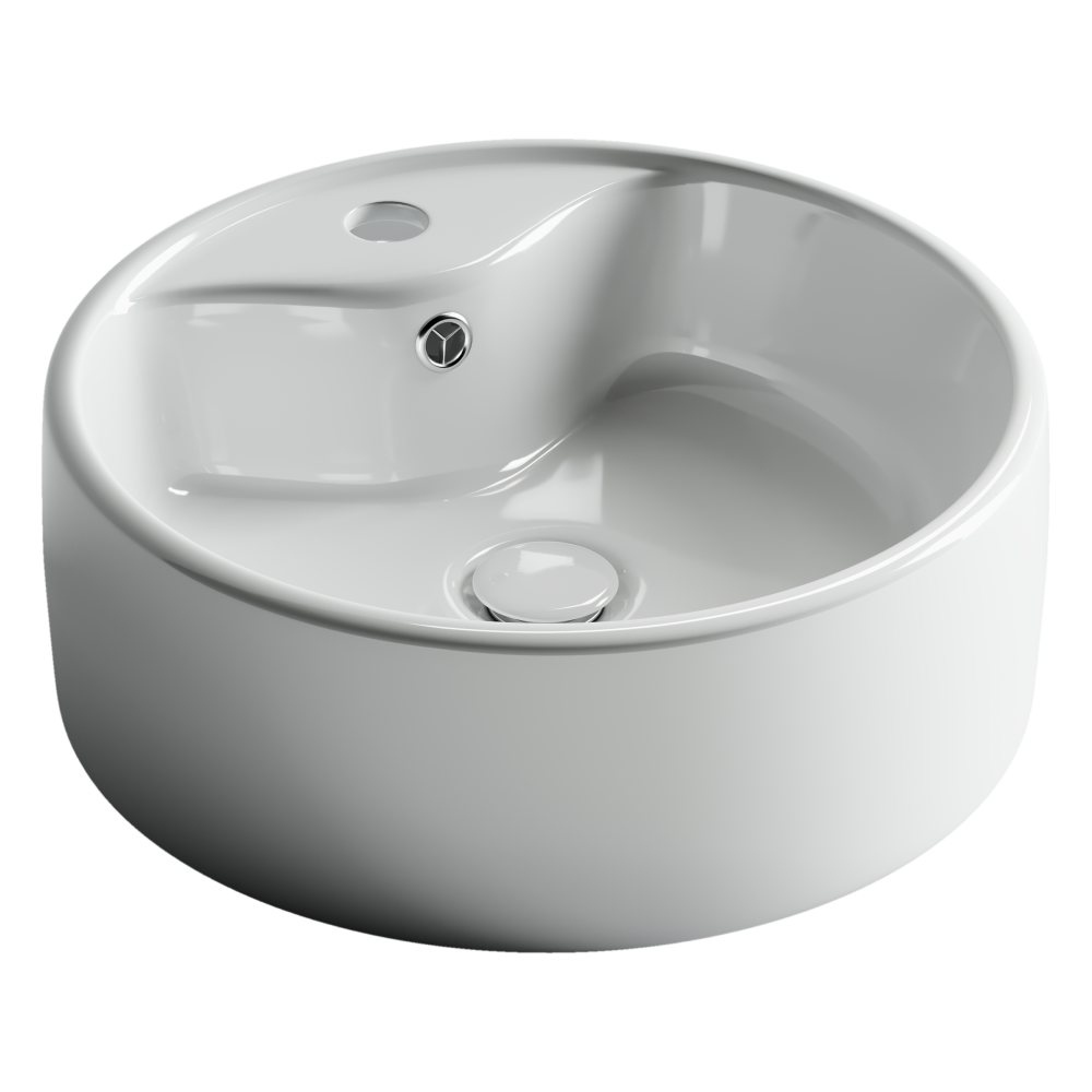 Фото Накладная раковина Ceramicanova Element CN5027 40см круглая