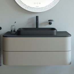 Раковина 60 см Duravit Happy D.2 Plus 2359601300, серый