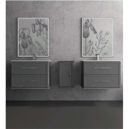 Ножки для шкафчика, комплект 2 штуки CEZARES TIFFANY 40406 Grigio Nuvola