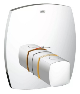 Термостат центральный Grohe Grandera 19941IG0, хром/золото