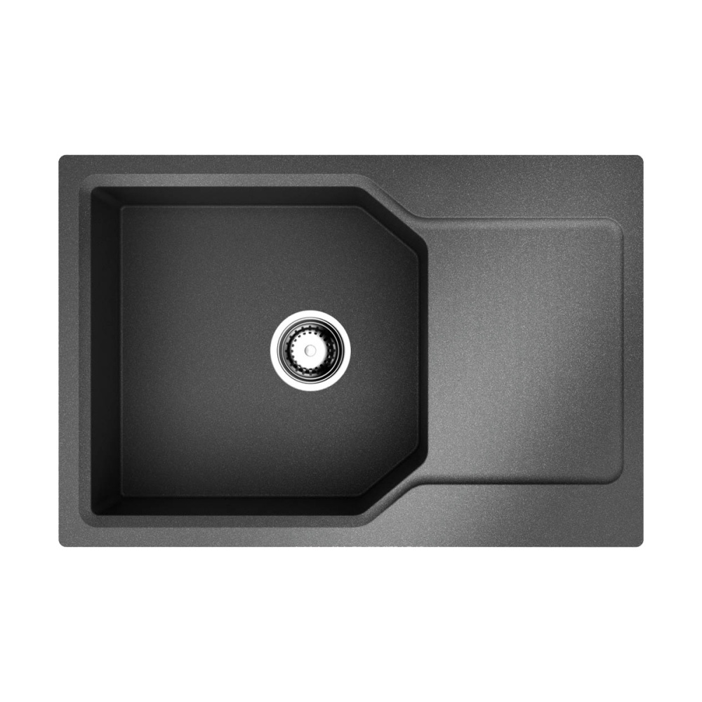 Кухонная мойка Omoikiri Yonaka 78-LB-BL Artgranit (4993341) черный