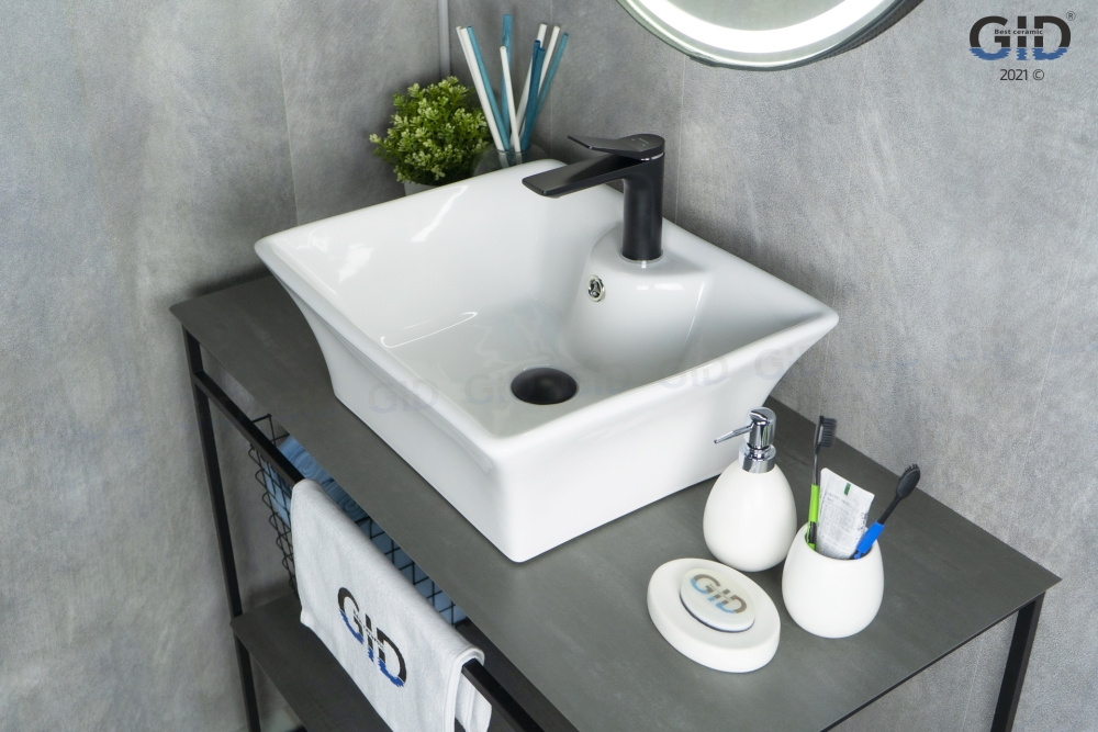 Фото Раковина накладная Gid N9108