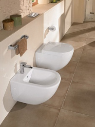 Villeroy&Boch Subway 2.0 9M69S101 - Сиденье с крышкой для укороченного унитаза