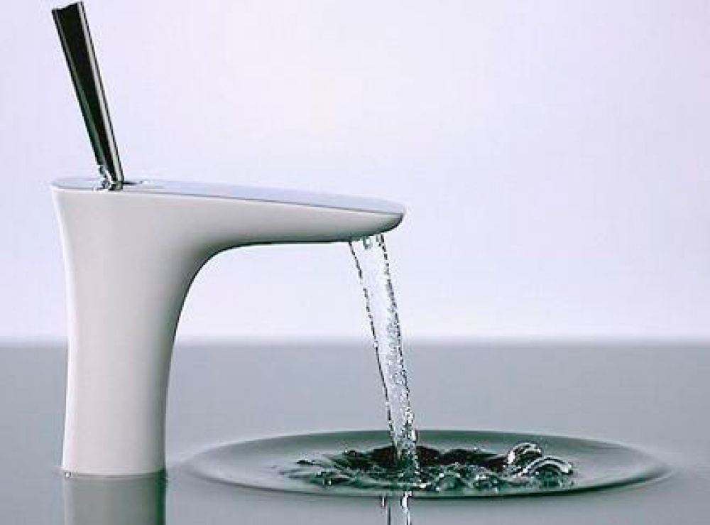 Смеситель для раковины Hansgrohe PuraVida (15075400) хром, белый