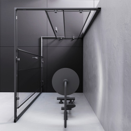 Фото Душевой уголок 120x90 Am.Pm Gem S (W93G-404-120290-BT) черный