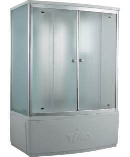 Фото Душевая кабина 150x88x220 Timo (T-8850 F) С гидромассажем, акрил, Поддон глубокий