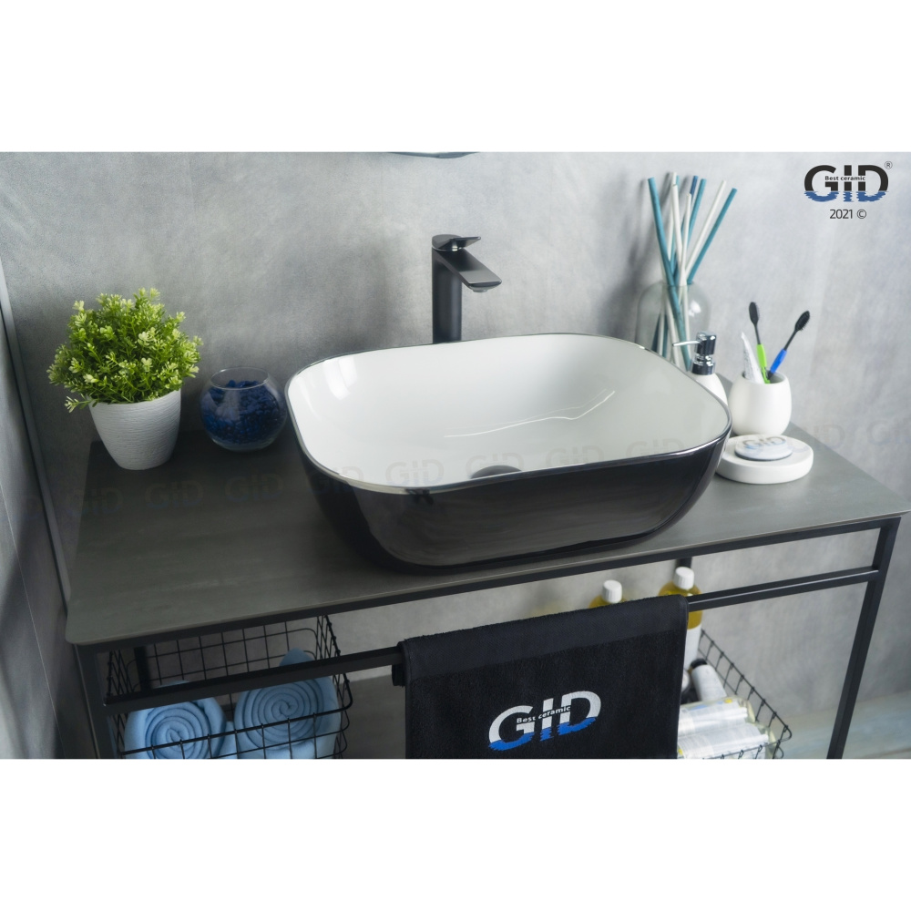 Раковина накладная Gid D1302h024