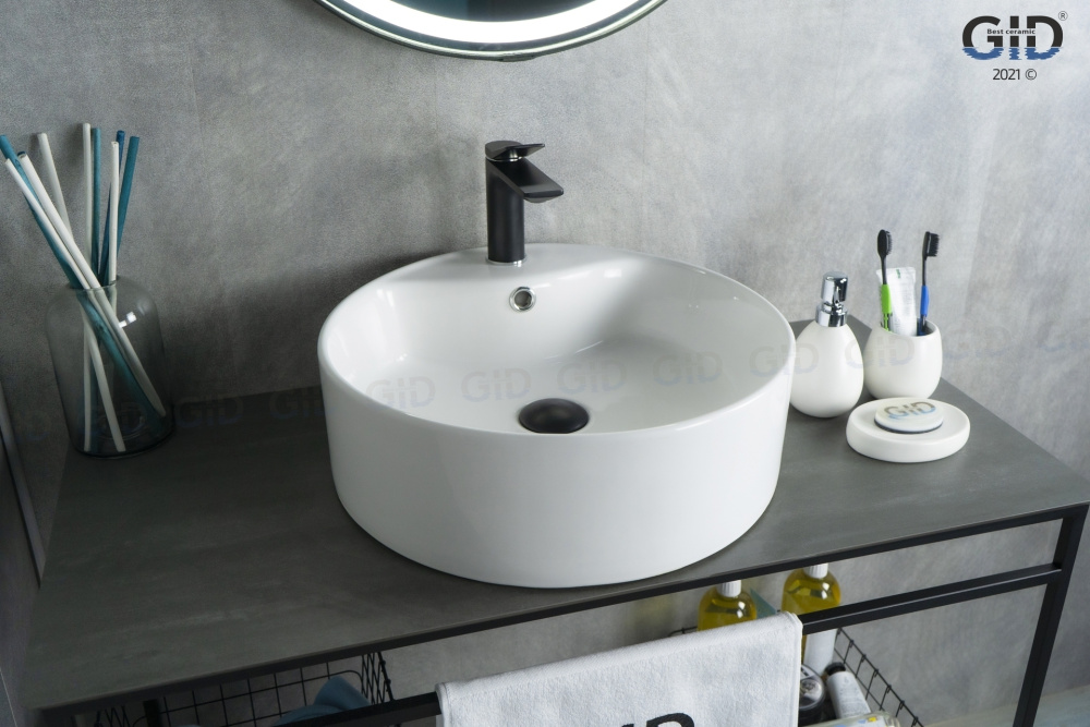 Фото Раковина накладная Gid N9008b