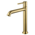 Смеситель для раковины высокий Wonzon&Woghand Tor (WW-88019073-BG) Золото