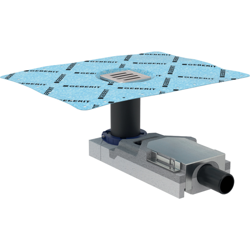 Фото Сифон для душевого трапа Geberit CleanLine (154.052.00.1) серый