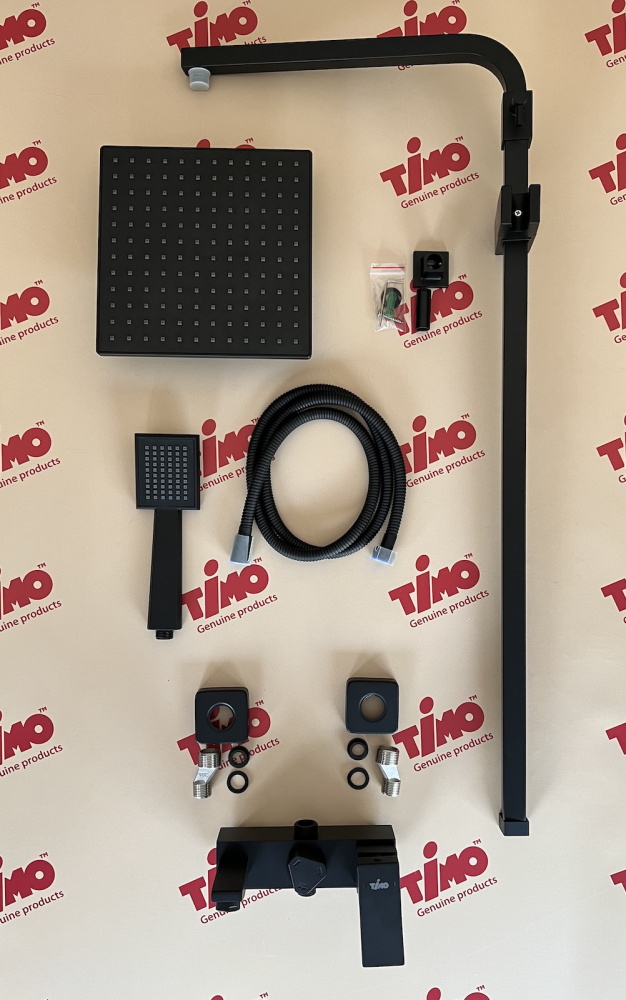 Фото Душевая система Timo Selene SX-1030/03 черный