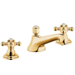 Фото Смеситель для раковины Kludi Adlon (510460520) хром золото