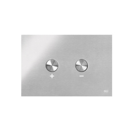 Фото Кнопка смыва OLI BLINK 093399 пневматическая, сталь, антиванд