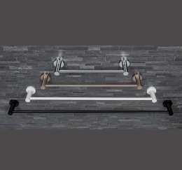 Colombo Design PLUS W4910.HPS1 - Металлический держатель для полотенца 48,5 см (нержавеющая сталь)