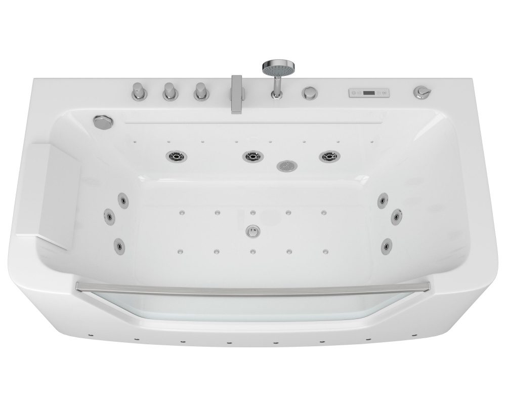 Ванна гидромассажная 160х85 Grossman (GR-16085) белый глянцевый