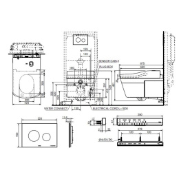 Подвесной унитаз TOTO CW996P#NW1 NEOREST AC