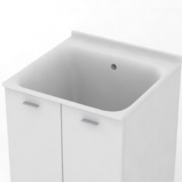Раковина Kerasan Aquadom 029401*0, 60 x 60 см, без отверстия, без тумбы и сифона, цвет белый