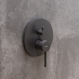 Смеситель для ванны и душа Damixa Scandinavian Pure (367100300) черный