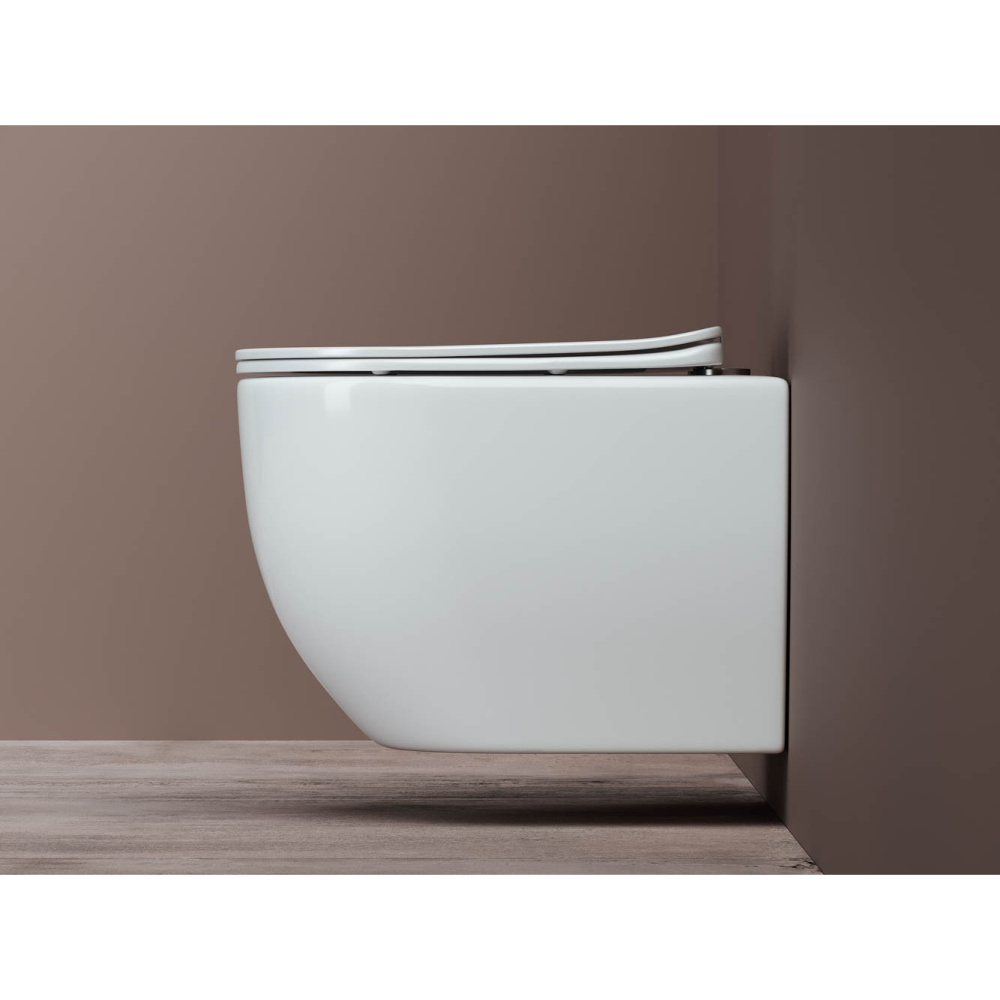 Подвесной унитаз Ceramica Nova MIA CN1805 с сиденьем