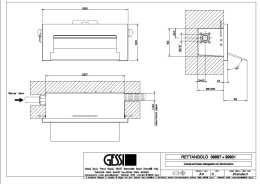 Фото Душевой каскадный излив Gessi Cascata (39901#238) сталь полированная