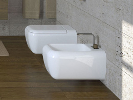 Фото Унитаз подвесной Ceramica CIELO SHUI Big (SHVSB) Белый