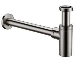 Фото Сифон для раковины WasserKRAFT A093 цвет - матовый хром