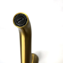 Фото Смеситель для раковины Paini Cox grip 7GPJ205OLL золото