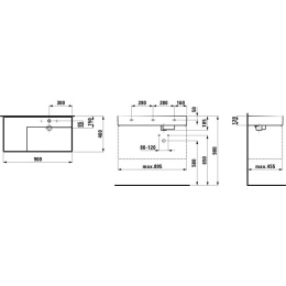 Раковина Laufen Kartell 90 8.1033.9