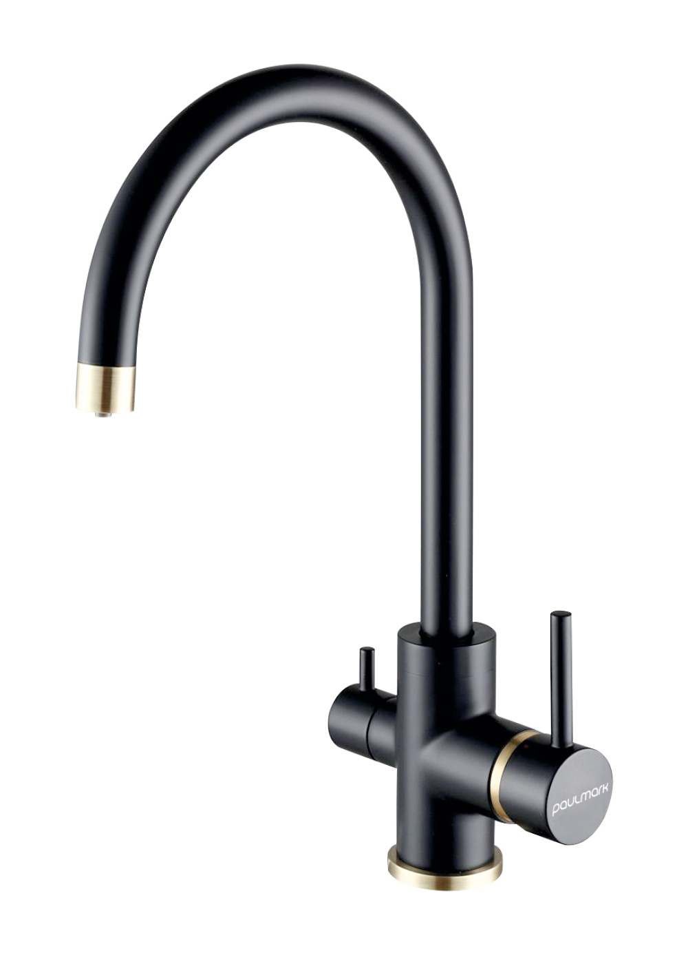 Смеситель для кухни Paulmark Essen (Es213211-401BR) антрацит
