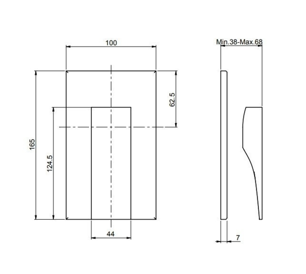 Смеситель для душа F3963/1CR FIMA Carlo Frattini Zeta