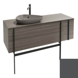 Тумба под раковину Jacob Delafon Nouvelle Vague 145 см, EB3044-S17, серый антрацит сатин