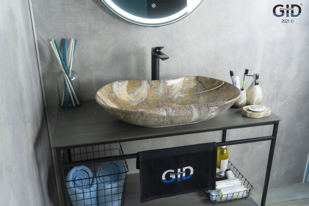 Раковина накладная Gid Mnc503